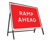 Ramp Ahead Sign